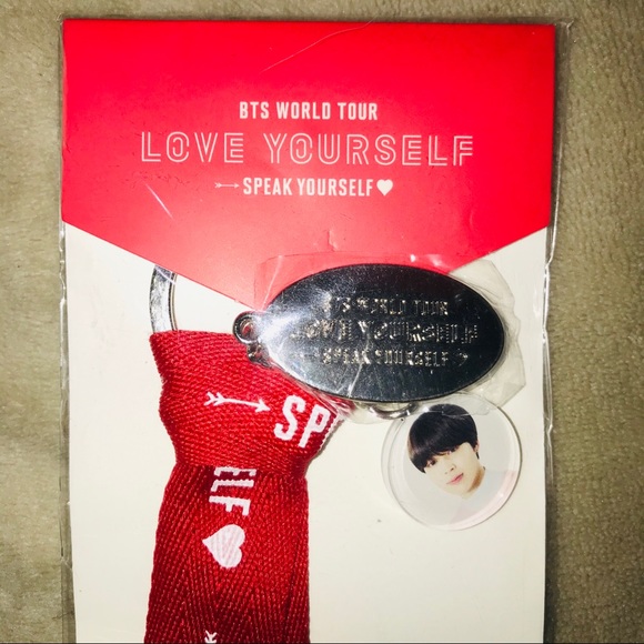 BTS Speak Yourself Tour Official JIMIN key ring - Picture 2 of 4